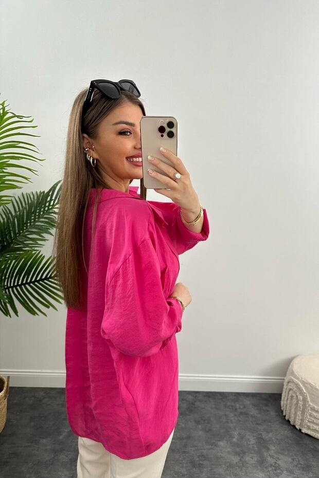 Lüx Kalite Basic Salaş Gömlek - 4