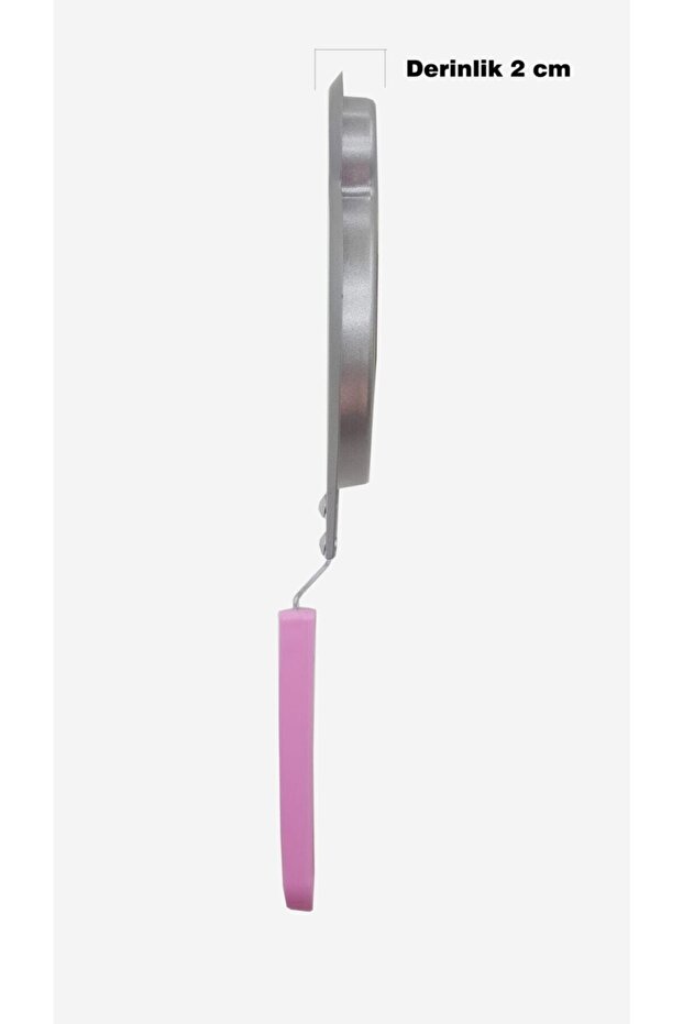 Şekilli Mini Krep Tavası Pembe - 3