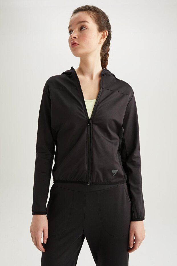 Fit Standard Fit Skuba Diving Fabric Cardigan