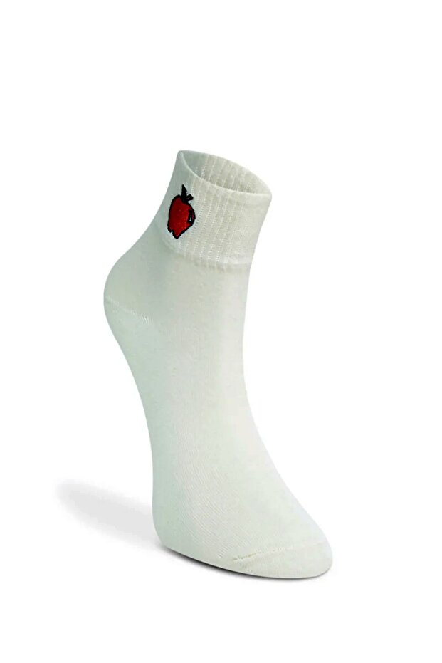 Fruit Embroidered Single Socks - 1
