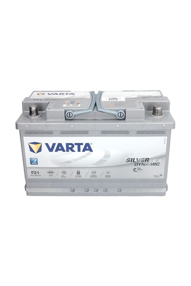 Silver Dynamic F21 Start-Stop AGM 12 V 80 Ah 800CCA Akü - 2