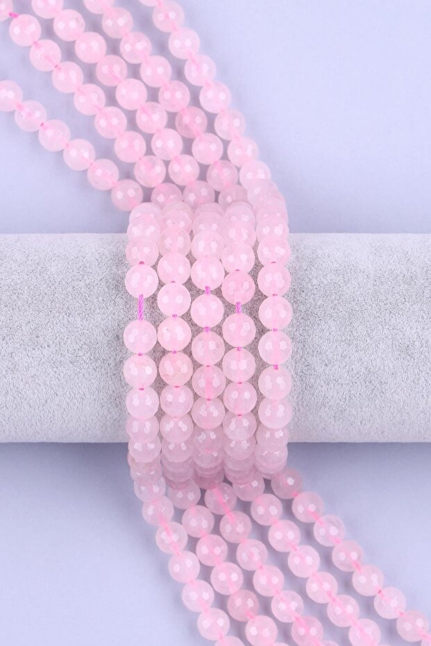 Natural Stone Pink Quartz 8mm Dizitaş 1 Piece
