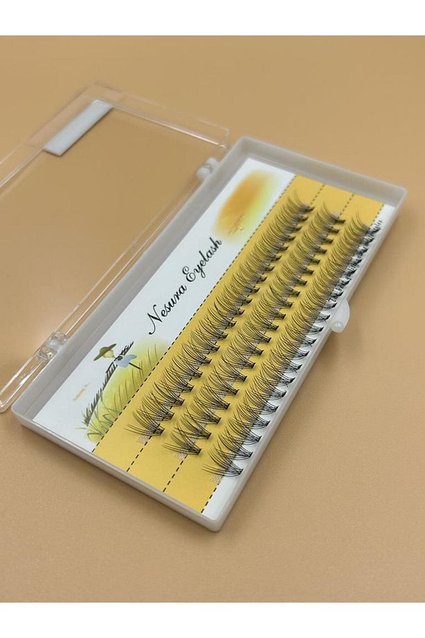 10D Demet Tekli Takma Kirpik- 10MM - 1