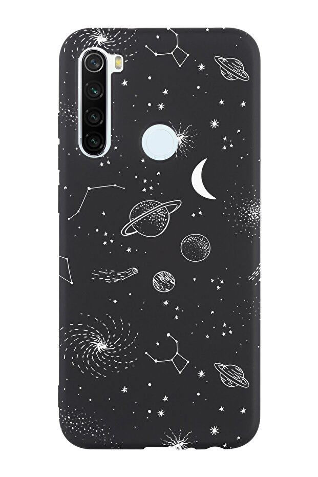 Xiaomi Redmi Note 8 Compatible Solar System - 2 Patterned Phone Case - 1