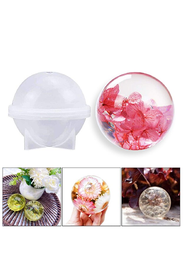 Epoxy Silicone Sphere Mold 5cm