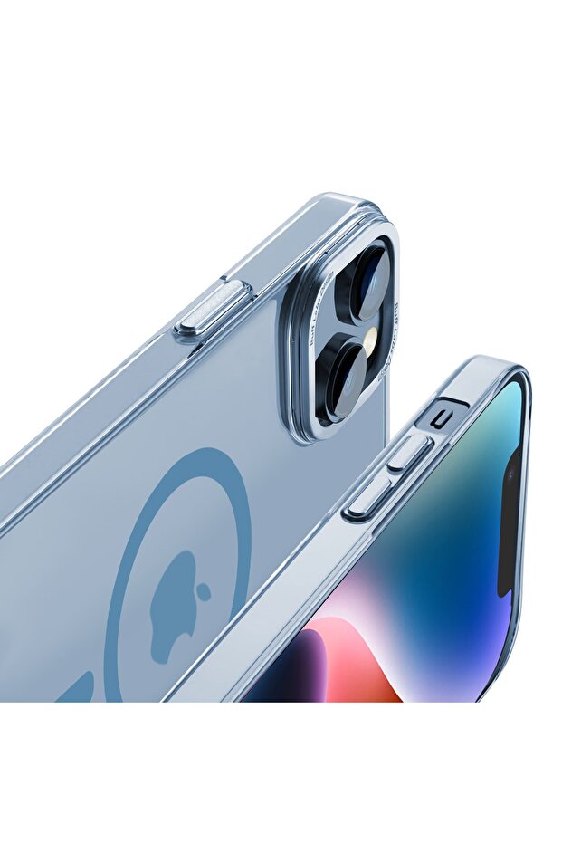 iPhone 14 TaoFit MagSafe Kılıf Blue - 4