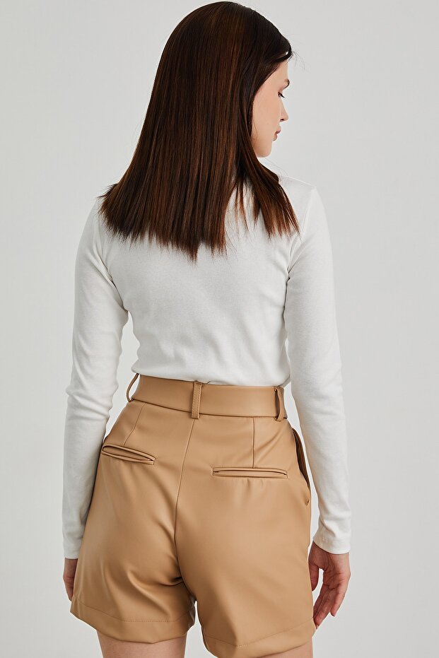 Turtleneck Blouse - 4