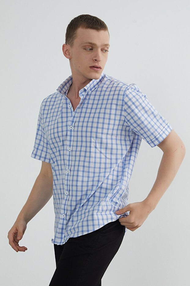 Ekose Desen Gömlek - 1