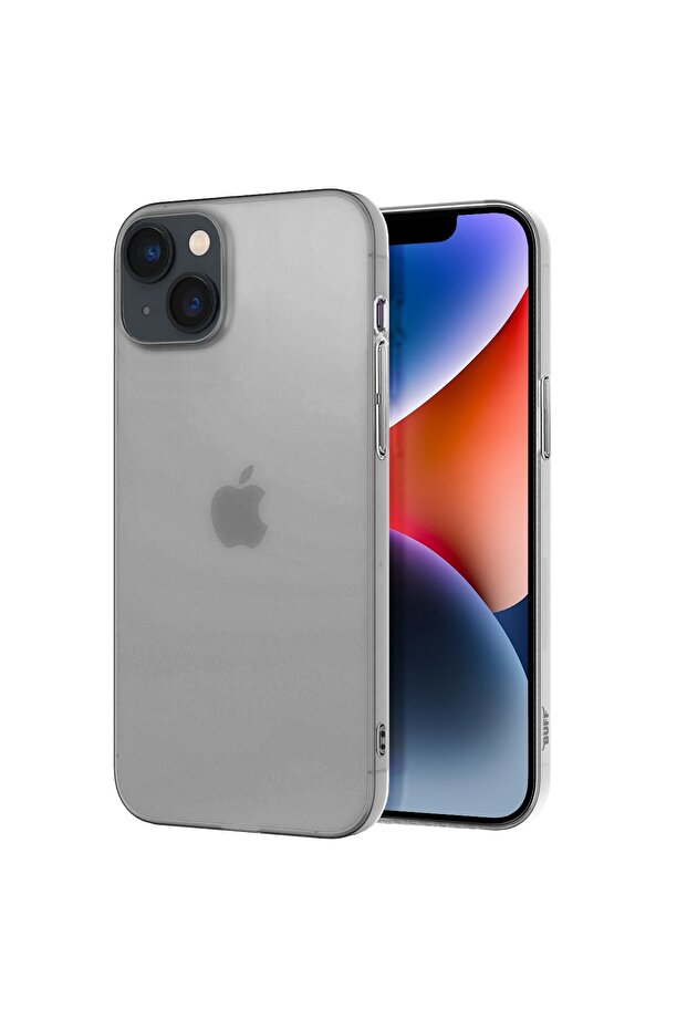 iPhone 14 Slimfy Kılıf White - 1