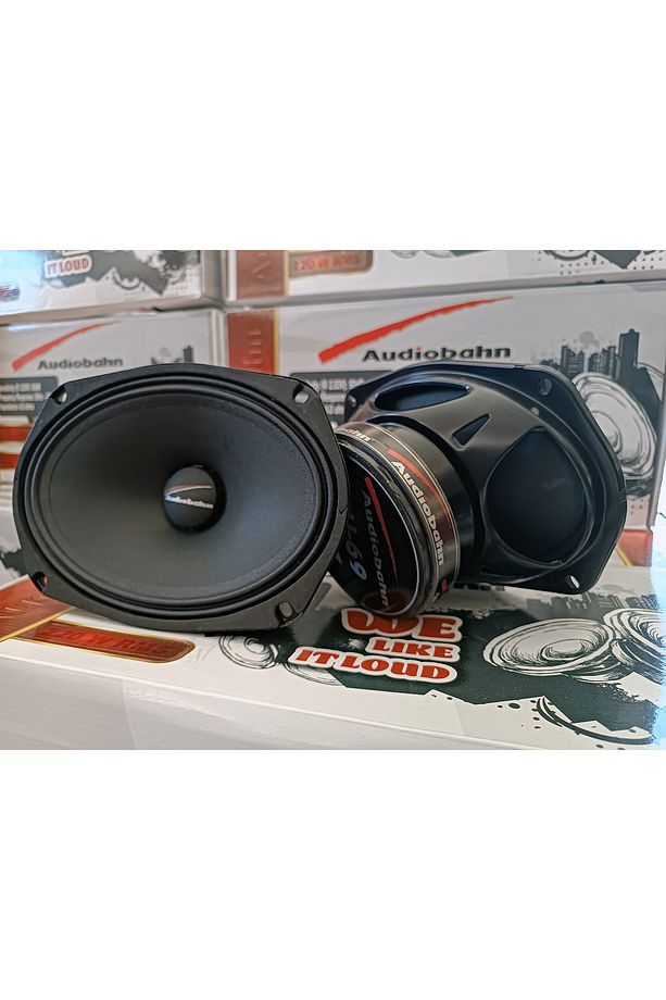 AUDİOBAHN AU69 220 RMS Oval Midrange Takımı - 2 Adet - 1