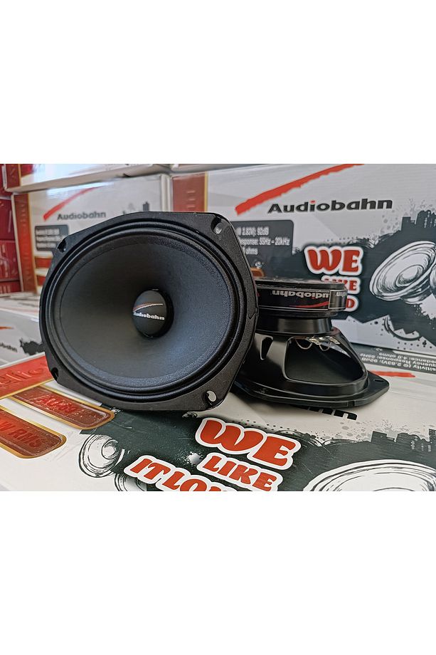 AUDİOBAHN AU69 220 RMS Oval Midrange Takımı - 2 Adet - 2