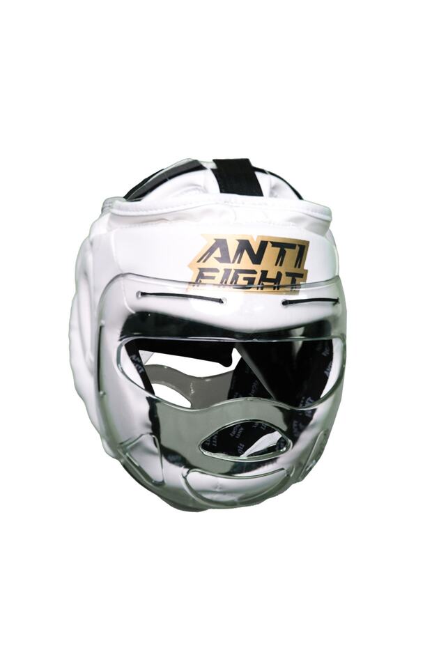 Face Protection Boxing helmet White