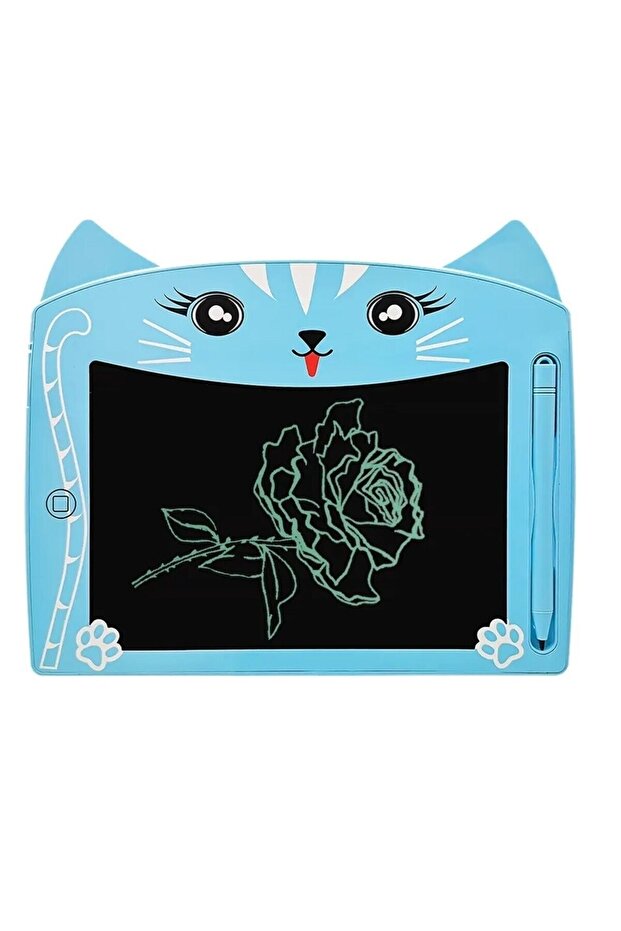 CWT-8CAT Kedi Figürlü Grafik Tablet 8.5 inç LCD Yazma Ekranı - 1