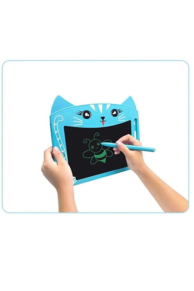 CWT-8CAT Kedi Figürlü Grafik Tablet 8.5 inç LCD Yazma Ekranı - 2