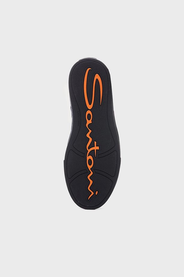 Logolu Hakiki Deri Sneaker Ayakkabı Erkek AYAKKABI MBGT21779NEORXWHN01 - 3