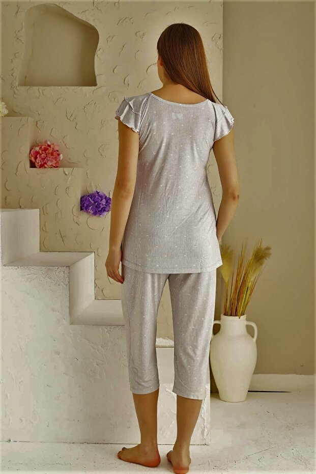 Bermuda Pijama Takımı - 6