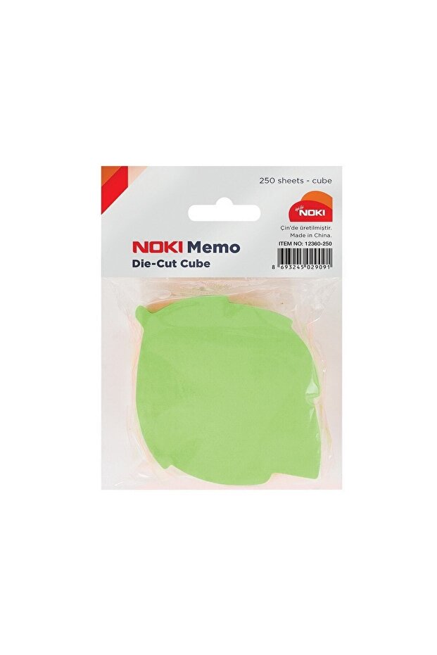75x75 Mm Yaprak Desenli Yapışkanlı Not Kağıdı - 1