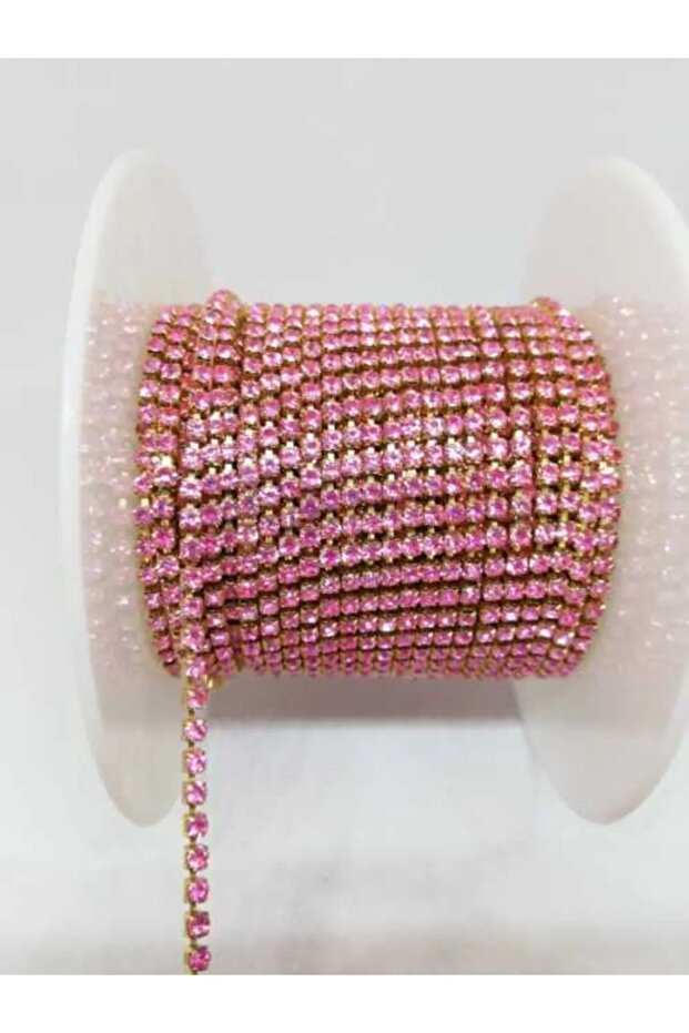 2 mm Crystal Tight Strip Light Pink 2 Meters