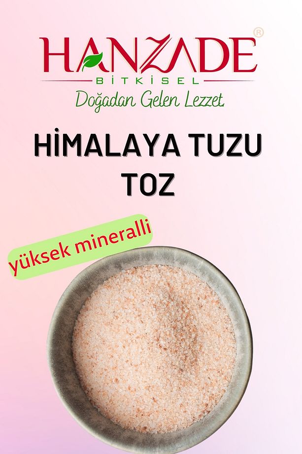 Pembe Himalaya Tuzu Toz 1 Kg x 3 Adet - 5