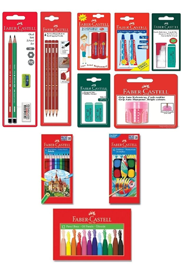 Faber-Castell Candy Back to School Set with Eraser