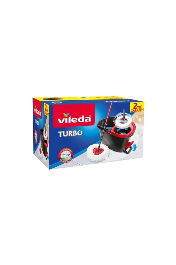 Turbo Pedallı Temizlik Sistemi Turbo Classic Üçgen Mikrofiber Yedek Paspas 4 Adet - 3