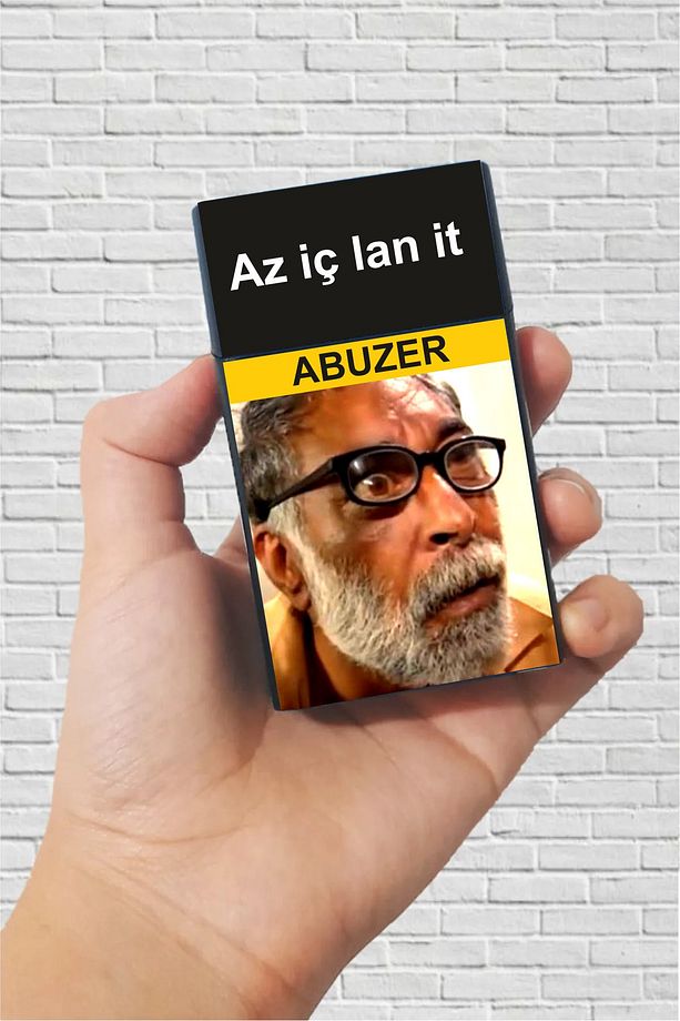 KV - Abuzer Az İç Lan Standart Sigara Tabaka Kutusu - 1