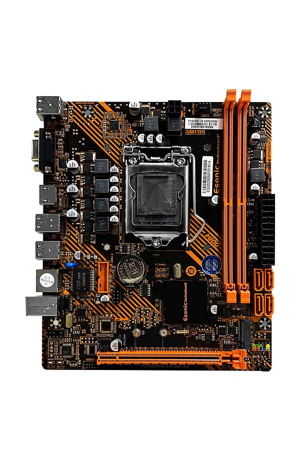 H310CDA1 İntel H310c DDR4 Soket 2133MHz M.2 LGA1151 Gen.6-7-8-9 mATX Anakart - 4