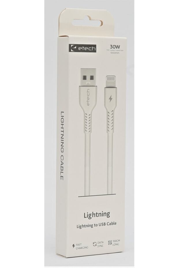 30w Lightning Hızlı Sarj Ve Data Kablosu - 1