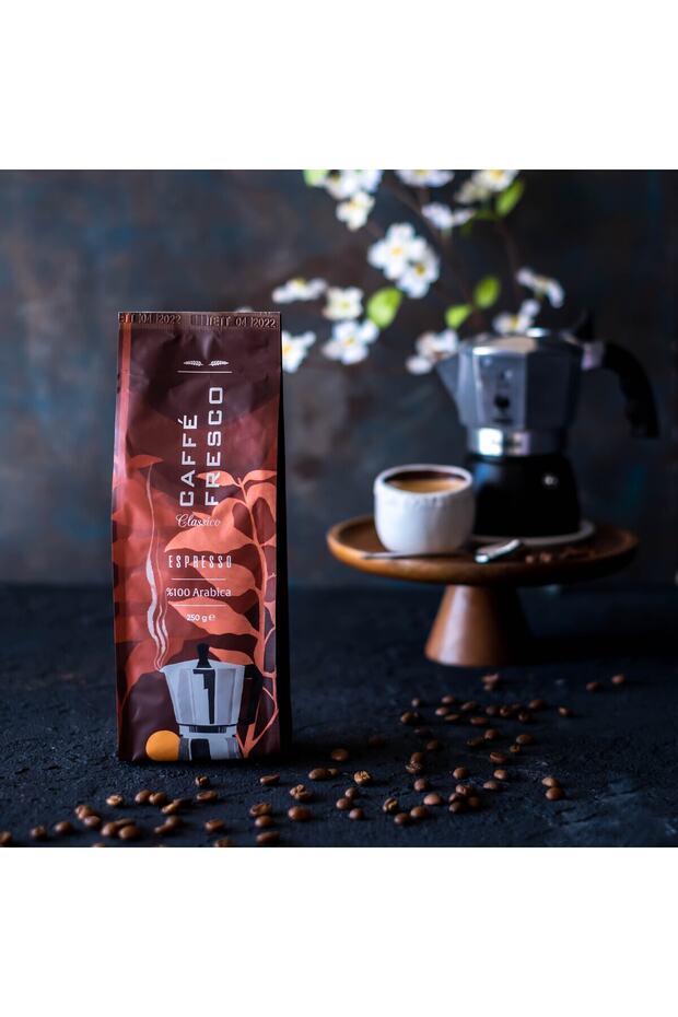 Caffe Fresco Dark Roast %100 Arabica - 2