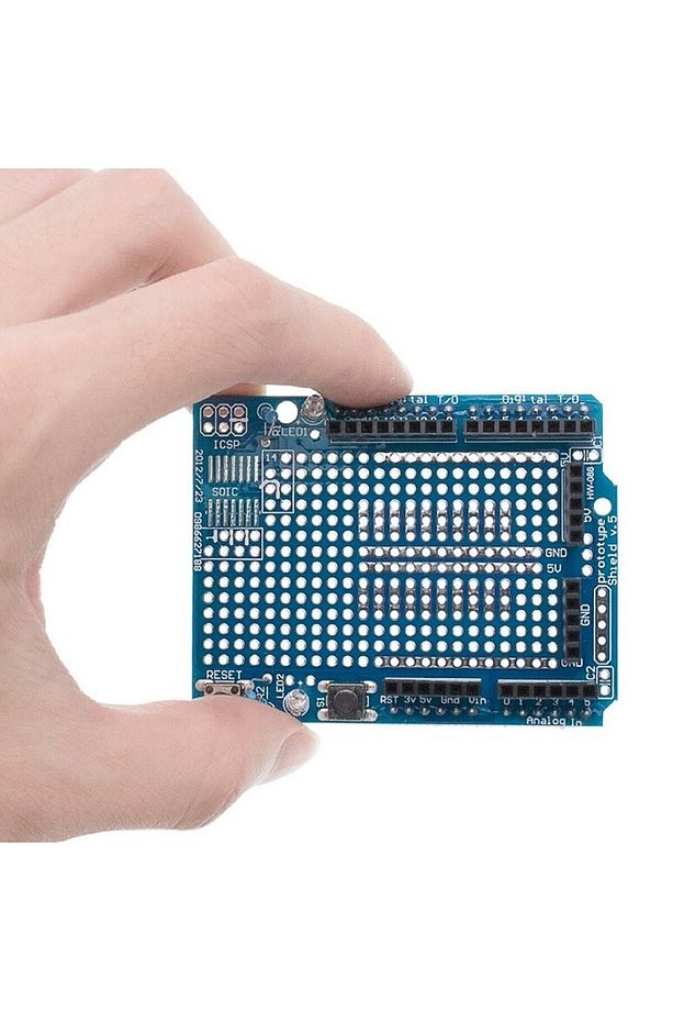 Arduino Uno R3 Proto Sheild Mini Breadboard - 2
