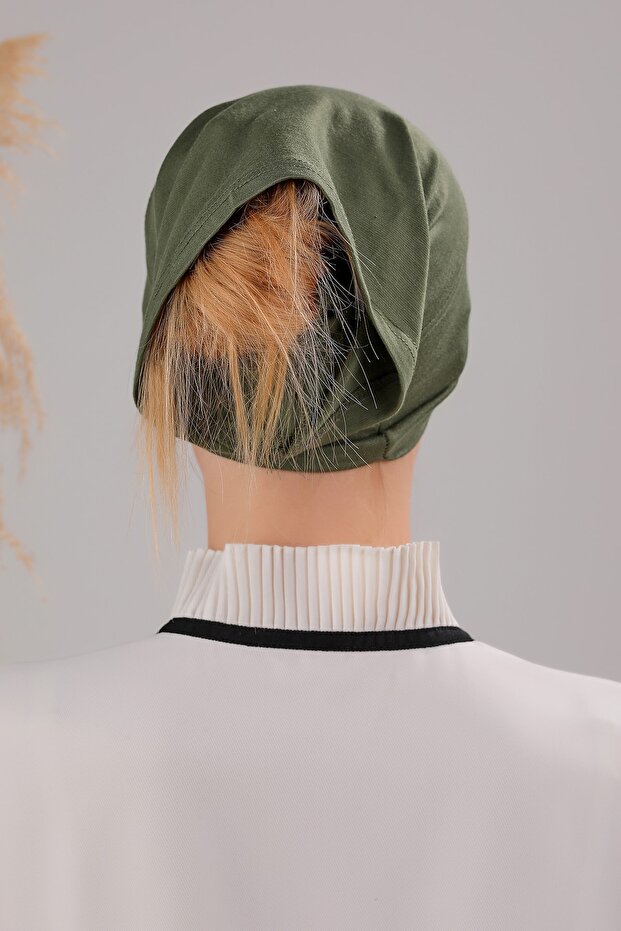 Hijab Ready Practical Insert Pipe Bone Khaki - 3