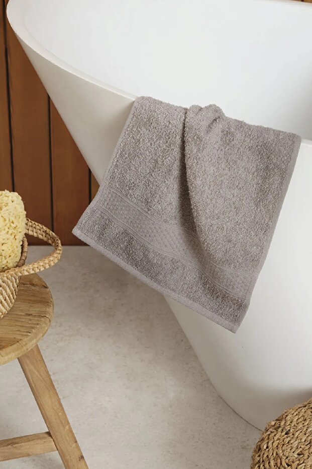 Dielle Recycle Hand Towel 30 cm X 50 cm Gray