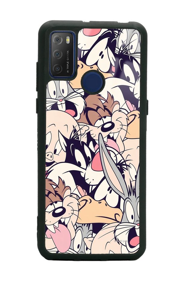 Tcl 20E Glossy Phone Case with Disney Character Design