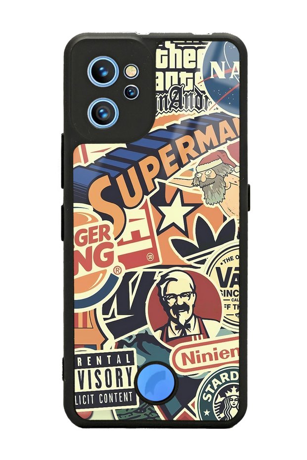 Reeder S19 Max Pro Glossy Phone Case with Retro Brand Design