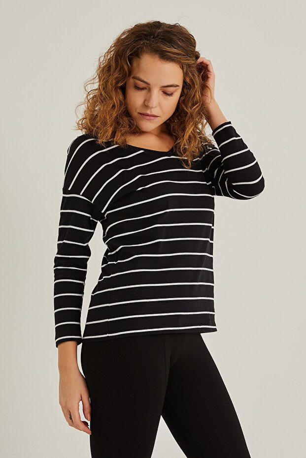 Ριγέ μπλούζα - 3