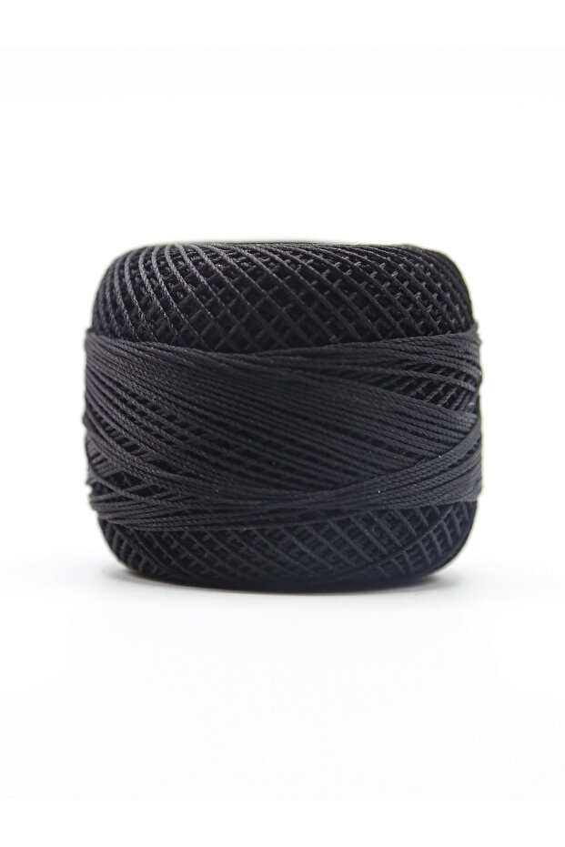 Black Cross Stitch Thread and Etamine Thread (25gr-9 Layers)