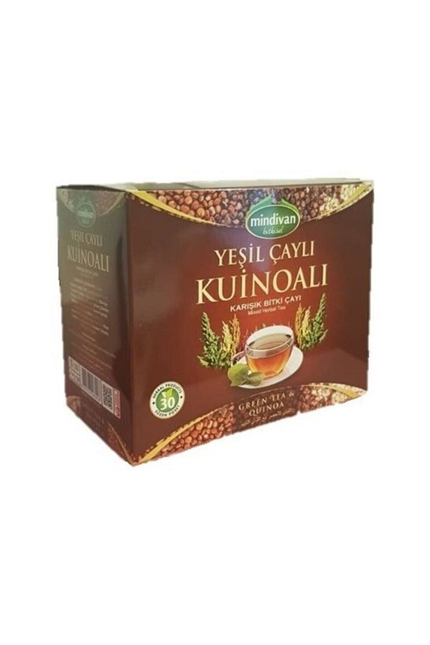 Yeşil Çaylı Kinoa Karışık Bitki Çayı 30 Süzen Poşet - 1