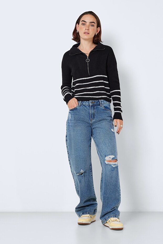 Pullover Schwarz Damen / Mädchen - 3