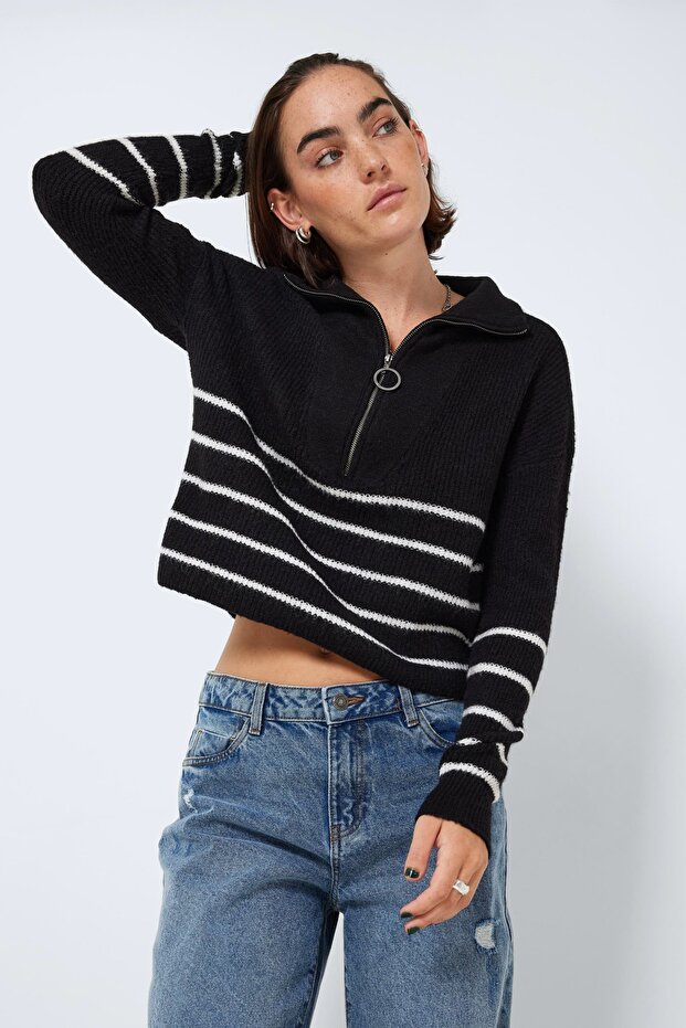 Pullover Schwarz Damen / Mädchen - 6