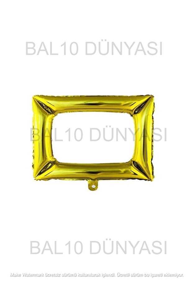 Frame Foil Balloon Gold Color 64x70 cm