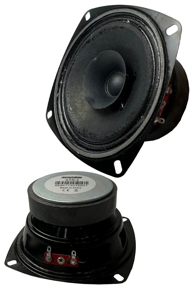 AYN-4 Full Kağıt 40 Watt 8 Ohm 10 cm 4 İnç Hoparlör (Adet) - 4