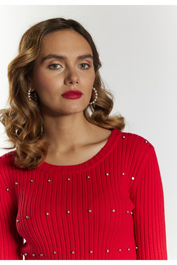 Svetr s imane strass-Steinen - 3