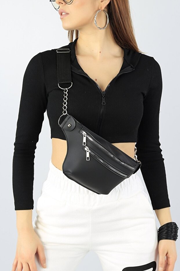 Double Compartment Waist Bag
