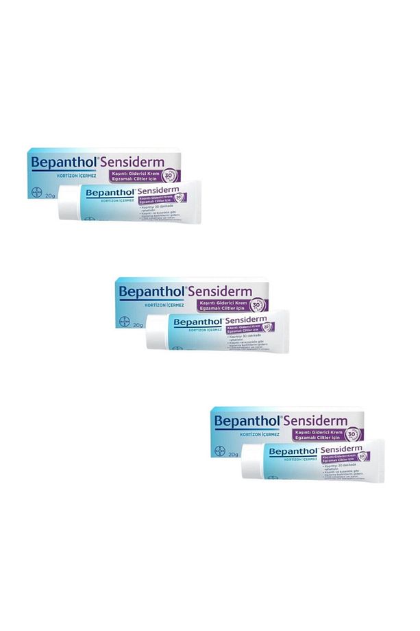 Sensiderm Kaşıntı Giderici Krem 20 gr	X3 Adet - 1