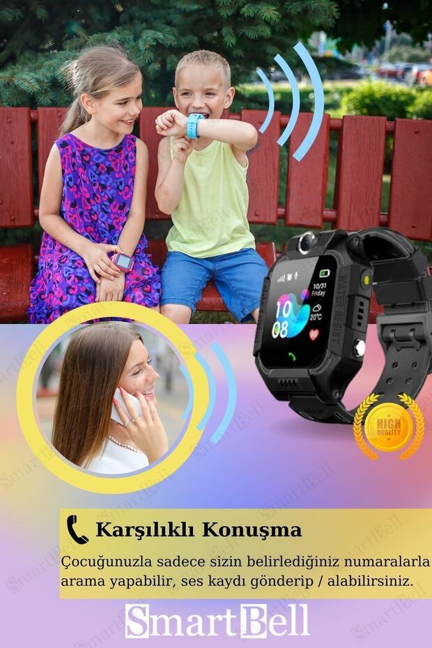 Q539 Plus Sim Kartlı Akıllı Çocuk Saati,görüntülü Konuşma Akıllı Çocuk Okul Saatleri - 5
