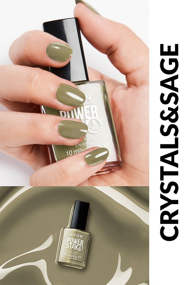 Power Stay Jel Oje Crystal & Sage 10 ML. - 2