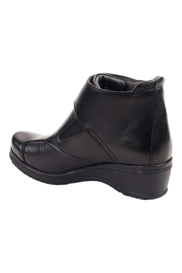 25651-K Vionic Siyah Kadın Comfort Deri Hallux Bot - 3