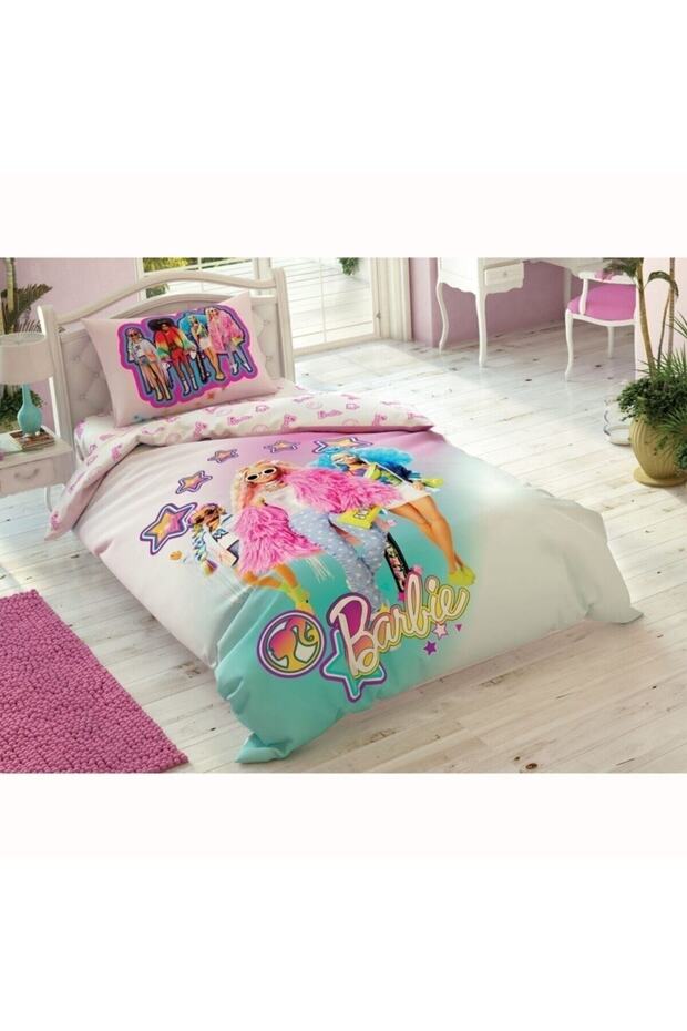 مجموعة مفروشات باربي المرخصة للغاية - 1