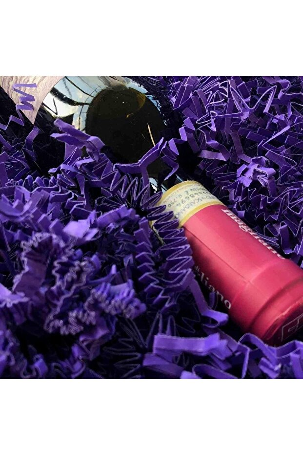 Zigzag Crinkled Paper – Purple – 100Gr Boxed Decoration – Crinkle Zigzag Z Paper