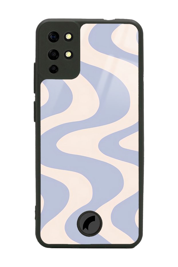 Reeder S19 Max Glossy Phone Case with Wave Efect Design